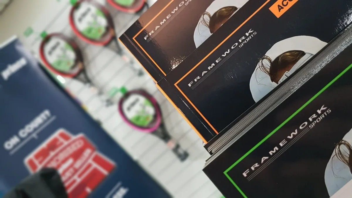 Trade-show brochures